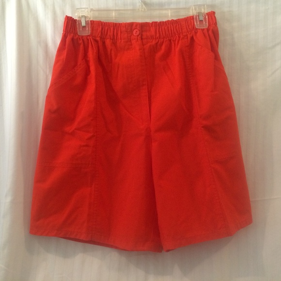 Orange Shorts Sz M Blue Cabana - Picture 1 of 6